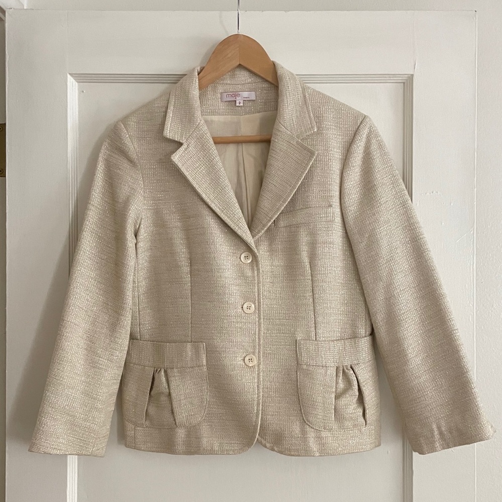 MAJE Shimmer Jacket
